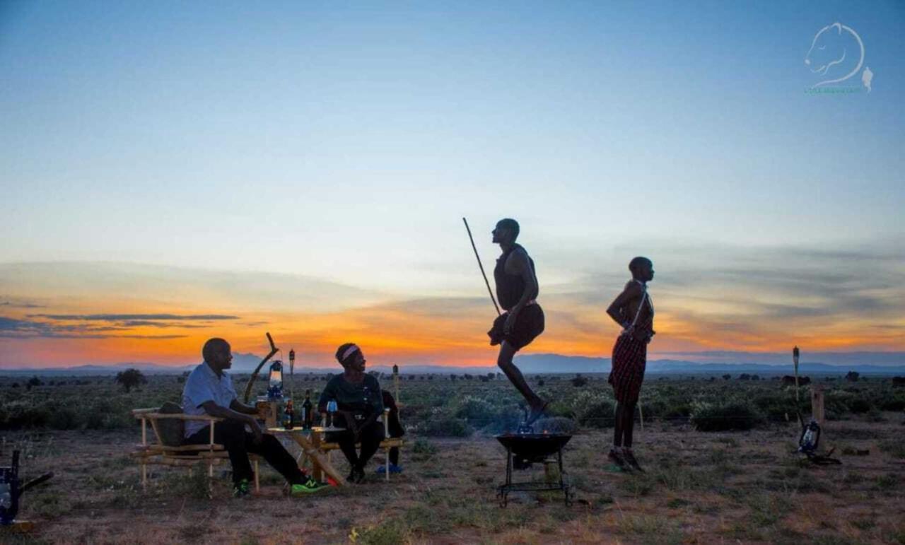 Amanya 1 -Bed King Lion Tent Amboseli Eksteriør billede